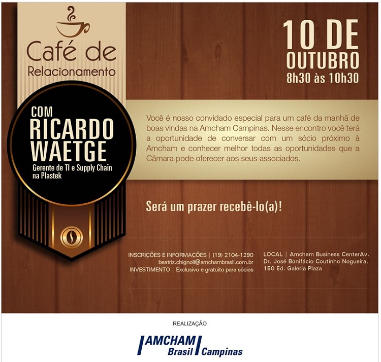 Café de Relacionamento - AMCHAM