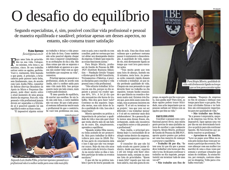 Matéria Jornal de Piracicaba - Novembro de 2013 - 10-11-2013