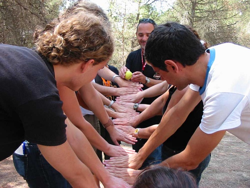 Outdoor training para colaboradores de empresas